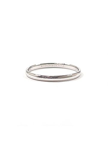 Tiffany & Co. TIFFANY&amp;Co. Tiffany Wedding Band Ring Forever - Platinum 950, Silver, Men's (view 1)