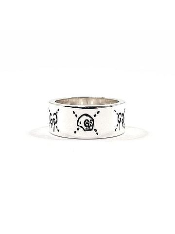 Gucci GUCCI Ghost Ring, Sterling Silver 925cm, Men's (view 1)