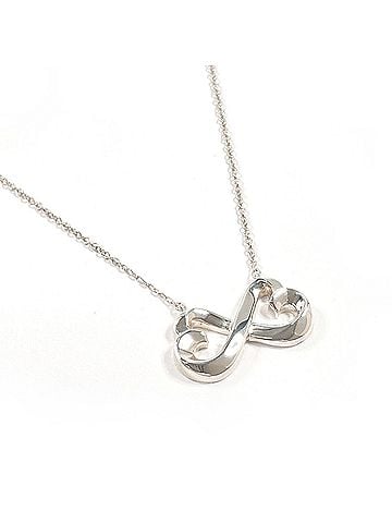 Tiffany & Co. TIFFANY&amp;Co. Tiffany Double Loving Heart Paloma Picasso Necklace, Sterling Silver 925, Women's (view 1)