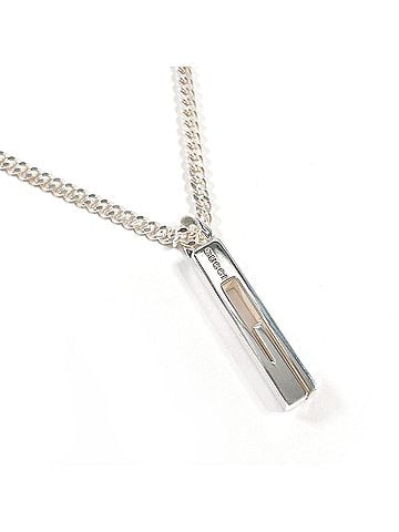 Gucci GUCCI Cutout G 225055 J8400 8106 Necklace, Sterling Silver 925, Unisex (view 1)
