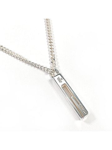 Gucci GUCCI Cutout G 225055 J8400 8106 Necklace, Sterling Silver 925, Unisex (view 2)
