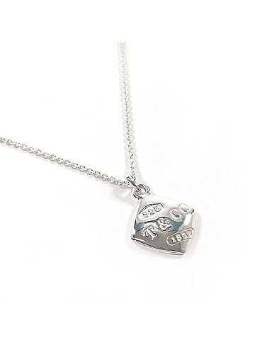 Tiffany & Co. TIFFANY&amp;Co. Tiffany 1837 Montage Cushion Necklace, Sterling Silver 925, Silver, Women's (view 1)