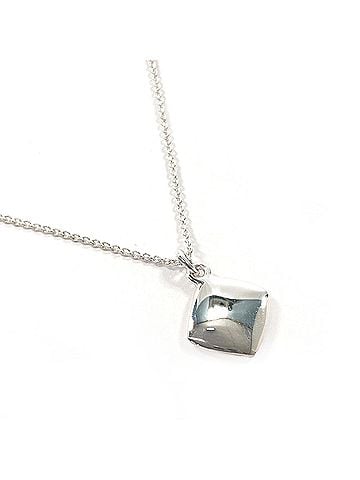 Tiffany & Co. TIFFANY&amp;Co. Tiffany 1837 Montage Cushion Necklace, Sterling Silver 925, Silver, Women's (view 2)
