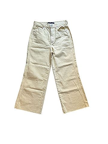 Veronica Beard Taylor Wide Leg Crop High Rise Jeans (view 1)
