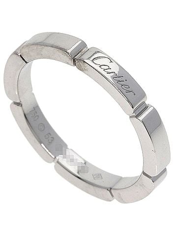 Cartier Cartier Maillon Panthère #53 Ring, 18K White Gold, Women's (view 1)