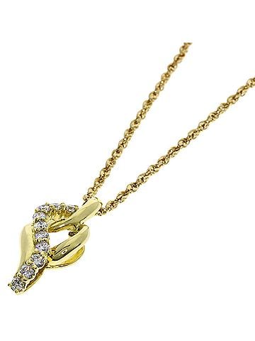 Céline Celine Diamond Necklace in 18K Yellow Gold for Women (view 1)