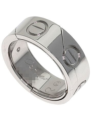 Cartier Cartier Astro Love Ring #50, 18K White Gold, Women's Ring, CARTIER (view 1)