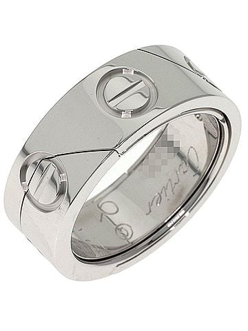 Cartier Cartier Astro Love Ring #50, 18K White Gold, Women's Ring, CARTIER (view 2)