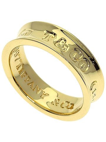 Tiffany & Co. Tiffany &amp; Co. 1837 Ring, 18K Yellow Gold, Women's. (view 1)