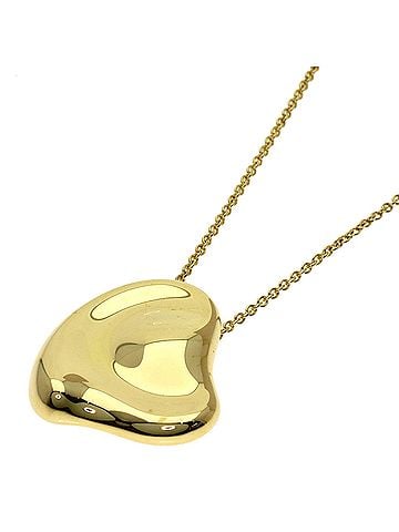 Tiffany & Co. Tiffany &amp; Co. Full Heart Necklace, 18K Yellow Gold, Women's. (view 1)