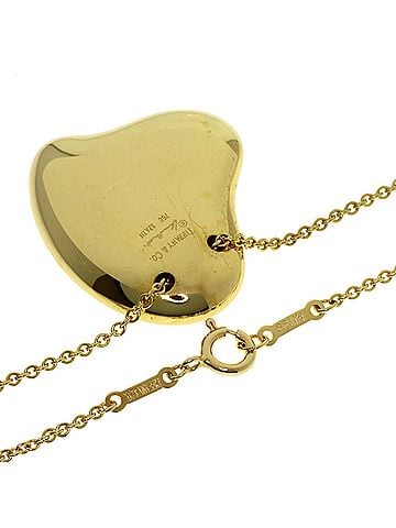 Tiffany & Co. Tiffany &amp; Co. Full Heart Necklace, 18K Yellow Gold, Women's. (view 2)