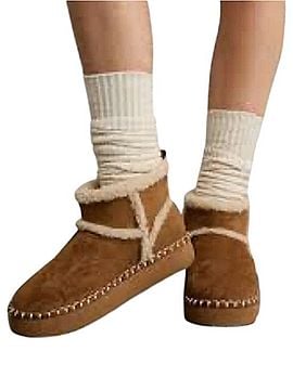 American Eagle Outfitters Slip-On Bootie Boots (view 2)