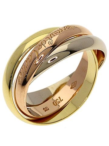 Cartier Cartier Trinity #55 Ring - 18K Yellow Gold/18K White Pink Gold Women's CARTIER (view 2)