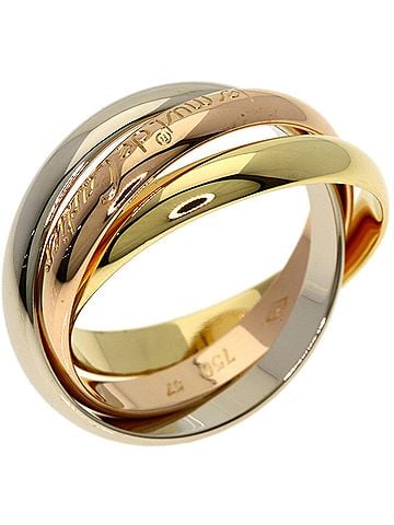 Cartier Cartier Trinity #57 Ring - 18K Yellow Gold/18K Pink White Gold Women's CARTIER (view 2)