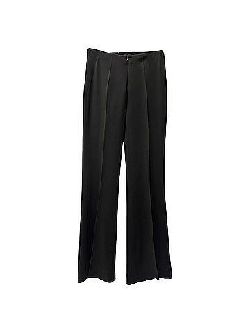 Tahari Tahari High-Rise Trousers in Black Triacetate (view 1)