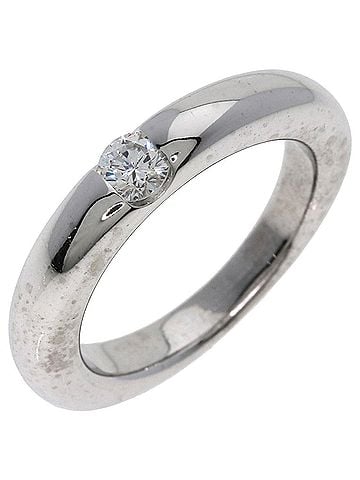 Cartier Cartier Ellipse Diamond Ring #53, 18K White Gold, Women's. (view 2)