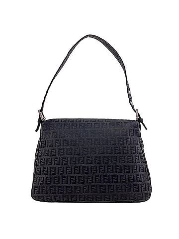 Fendi Fendi One-Shoulder Zucchino Shoulder Bag, Canvas, Women's FENDI (view 2)
