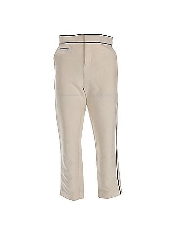 MARNI Marni Cropped Trousers in Ivory Cotton (view 1)