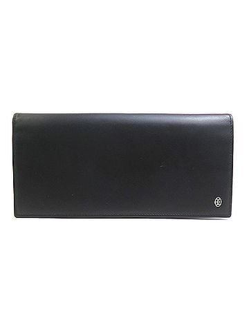 Cartier Cartier CARTIER Bi-fold long wallet, leather, black, men's, 56870a (view 1)