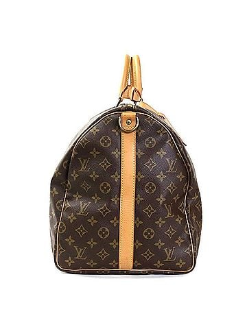 Louis Vuitton Louis Vuitton Keepall Bandoulière 55 Boston Bag, Monogram Canvas, Brown, Men's/Women's, M41414 90305a (view 2)