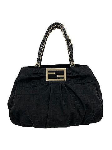 Fendi Fendi Bag/Tote Bag, Zucca Nylon Canvas, Black, Women's (view 1)