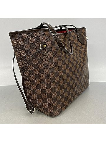 Louis Vuitton Louis Vuitton Damier Neverfull MM Tote Bag N51105 Ebene (Women's) (view 2)