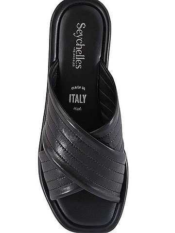 Seychelles Quilted Cross-Band Slide Mule Mule/Clog (view 1)