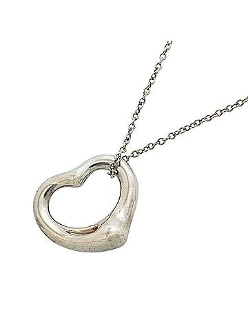 Tiffany & Co. Tiffany &amp; Co. Heart Necklace, Sterling Silver 925, Women's (view 1)