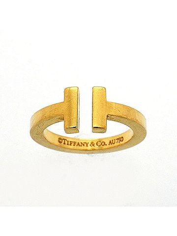 Tiffany & Co. Tiffany &amp; Co. T-Square Ring, 18K Yellow Gold, Women's (view 2)