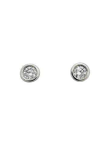 Tiffany & Co. Tiffany &amp; Co. By the Yard Earrings, 1PD (One Diamond), Platinum 950, Ladies' Earrings (view 1)
