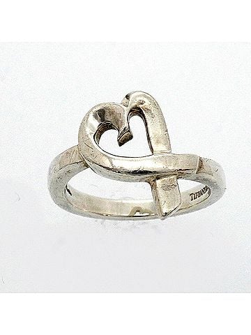 Tiffany & Co. Tiffany &amp; Co. Loving Heart Ring, Sterling Silver 925 (Women's) (view 2)