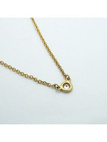 Tiffany & Co. Tiffany &amp; Co. By the Yard Necklace, 1PD (18K Yellow Gold) Diamond, Women's (view 2)