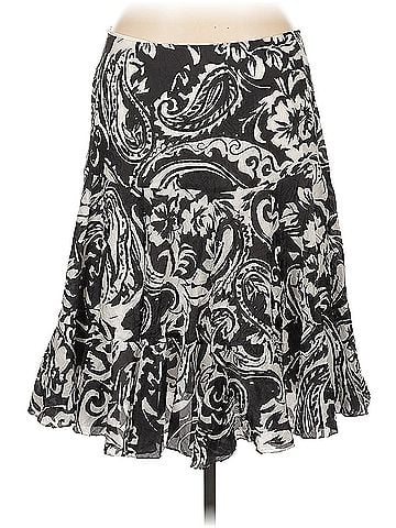Lauren by Ralph Lauren Lauren By Ralph Lauren Silk Skirt (view 2)