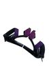 Nine West Black Purple Heels Size 8 - photo 5