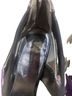 Nine West Black Purple Heels Size 8 - photo 8