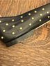 Tamara Mellon 100% Leather Black Gold Flats Size 6 - photo 12