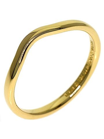 Tiffany & Co. Tiffany &amp; Co. Curved Band Ring, 18K Yellow Gold, Women's. (view 2)
