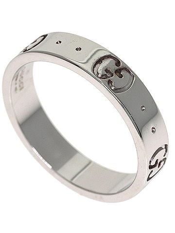 Gucci Gucci Icon #9 Ring, 18K White Gold, Women's GUCCI (view 1)