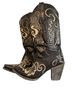 Lane 100% Leather Black Tan Boots Size 7 1/2 - photo 2