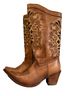 Corral Boots 100% Leather Brown Boots Size 6 1/2 - photo 2