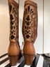 Corral Boots 100% Leather Brown Boots Size 6 1/2 - photo 5