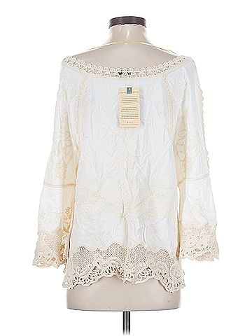 Democracy Democracy 3/4 Sleeve Blouse (view 2)