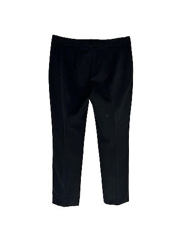 Dolce & Gabbana Dolce and Gabbana Slim Fit Trousers in Black Wool (view 2)