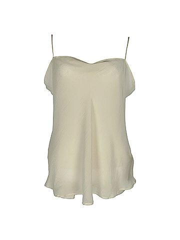 Burberry Burberry Camisole Top in White Rayon (view 1)