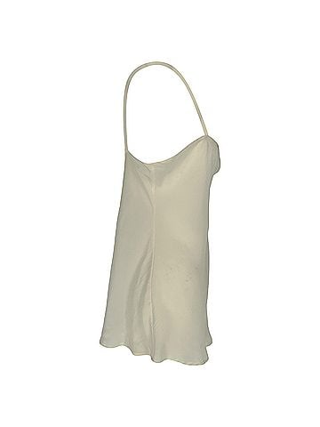 Burberry Burberry Camisole Top in White Rayon (view 2)