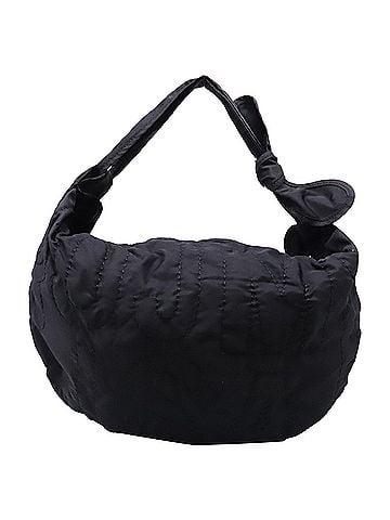 Marc Jacobs Marc Jacobs Quilted Hobo Bag in Black Nylon (view 2)