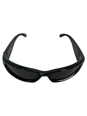 Balenciaga Balenciaga Swift Oval Sunglasses (BB0157S) in Black Acetate (view 2)