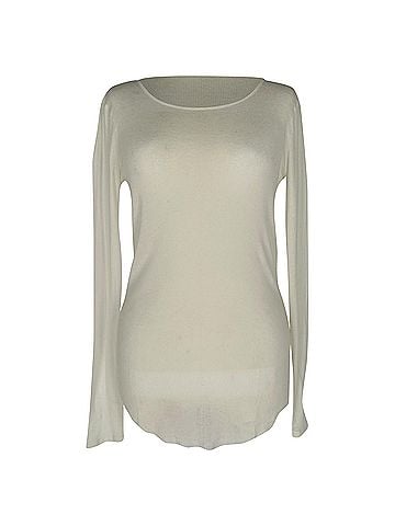 Joseph Joseph Ribbed-Knit Sweater in White Cotton (view 1)