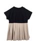 Umgee Solid Black Tan Casual Dress Size S - photo 5