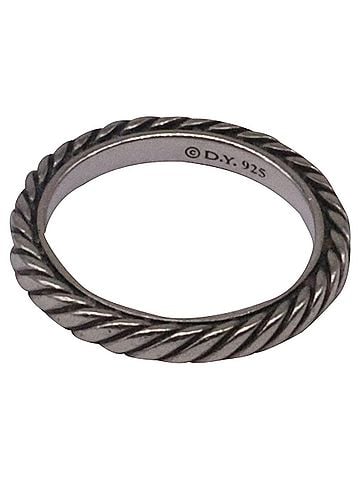David Yurman David Yurman Cable Stack Ring in Sterling silver (view 1)